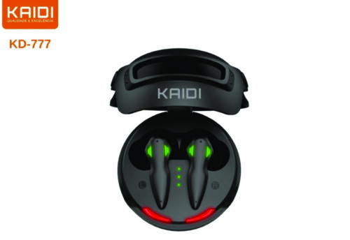 Fone Bluetooth Gamer Kaidi Sem Fio TWS KD-777